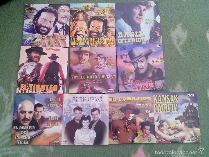Cine: Lote 10 Peliculas Oeste-Western(La Colina De Las Botas,El Tiroteo,El Forajido