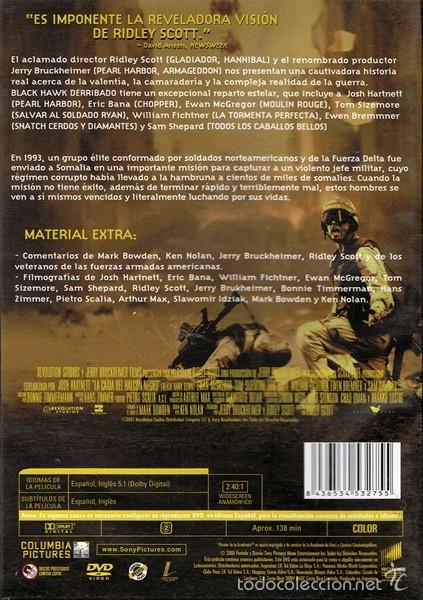 Cine: DVD BLACK HAWK DERRIBADO - Foto 2