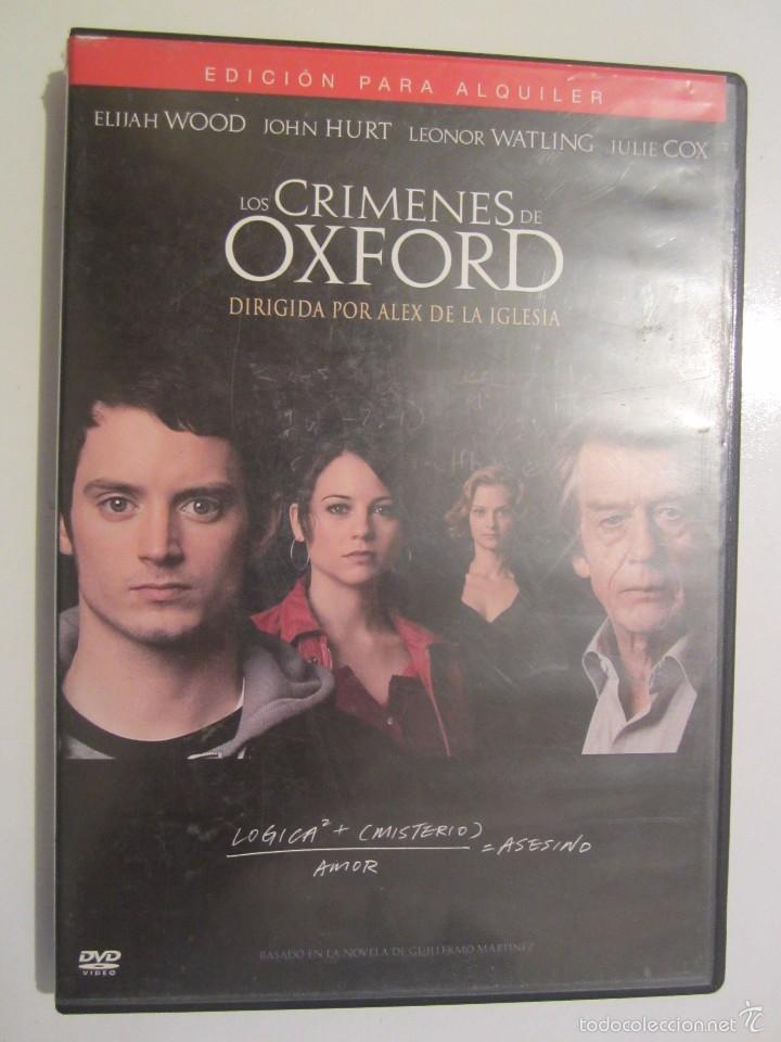 Cinema: DVD LOS CRIMENES DE OXFORD (LEER DESCRIPCI&Oacute;N)