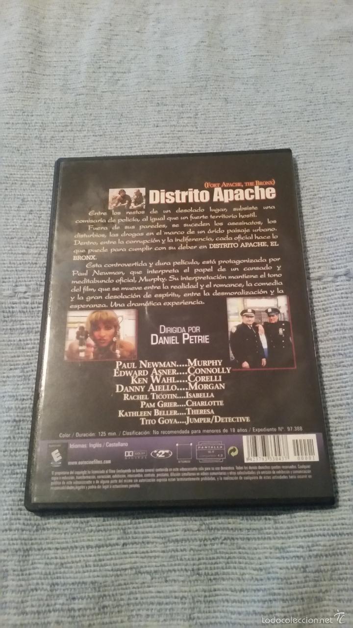Cine: Distrito apache: El bronx - DVD - 1981 - Daniel Petrie - Foto 2