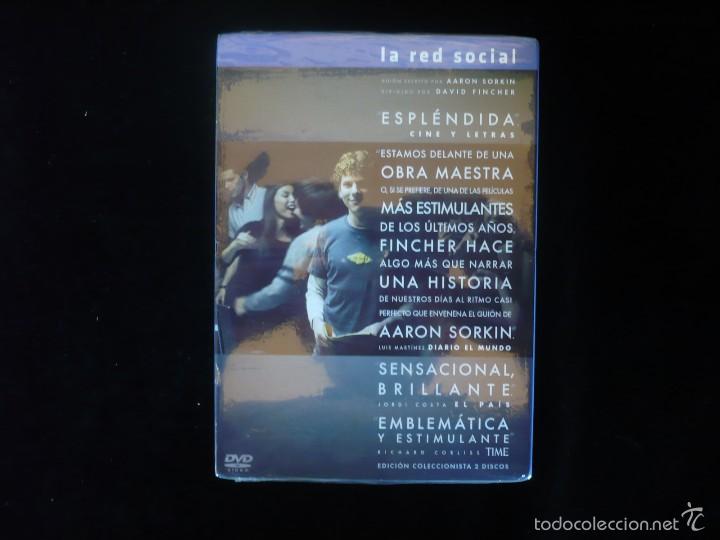 Cine: la red social, nuevo precintado edicion coleccionistas 2 discos