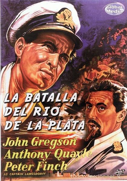 Cine: DVD LA BATALLA DEL R&Iacute;O DE LA PLATA  JOHN GREGSON - Foto 1