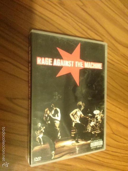 Cine: RAGE AGAINST THE MACHINE. DOCUMENTAL. BUEN ESTADO. ALGO RARO