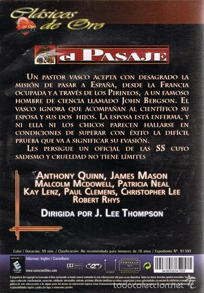 Cine: DVD EL PASAJE ANTHONY QUINN - Foto 2