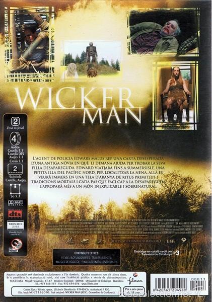Cine: DVD WICKER MAN  NICOLAS CAGE - Foto 2