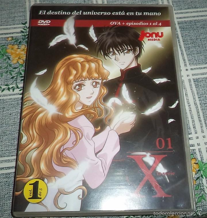 Cine: DVD X LA SERIE VOL. 1 OVA + EPISODIOS 1 AL 4 EDITADA POR BANDAI Estado bueno. Con se&ntilde;ales de uso