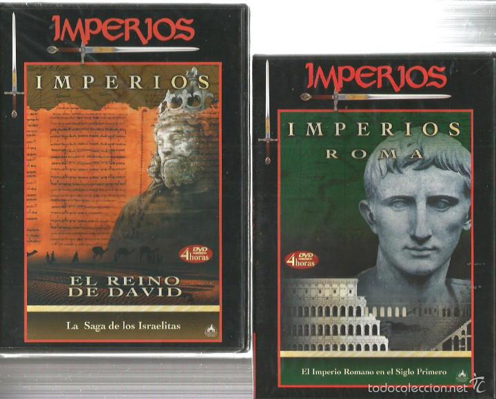 Cinema: 2 DVD IMPERIOS : EL REINO DE DAVID + ROMA