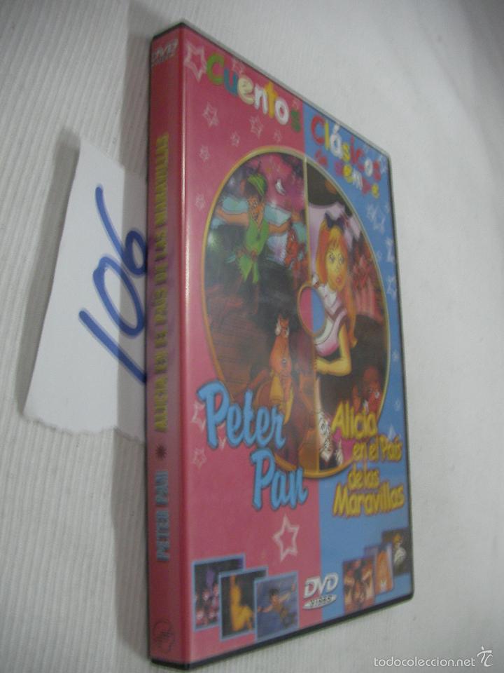 Cine: PELICULA DVD - PETER PAN - ALICIA EN EL PAIS DE LAS MARAVILLAS - ENVIO INCLUIDO A ESPA&Ntilde;A