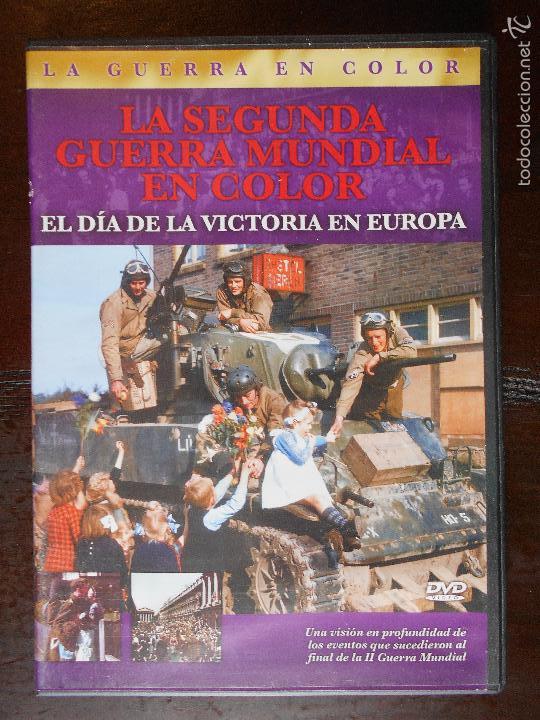 Cinema: DVD LA SEGUNDA GUERRA MUNDIAL EN COLOR - EL DIA DE LA VICTORIA EN EUROPA - COMO NUEVA (4L)
