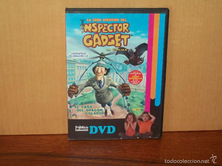 Cine: LA GRAN AVENTURA DEL INSPECTOR GADGET - LA PELICULA - DVD CAJA FINA