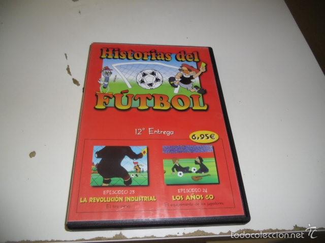Cine: G-65 DVD HISTORIAS DEL FUTBOL 12 ENTREGALA REVOLUCION INDUSTRIAL LOS A&Ntilde;OS 60