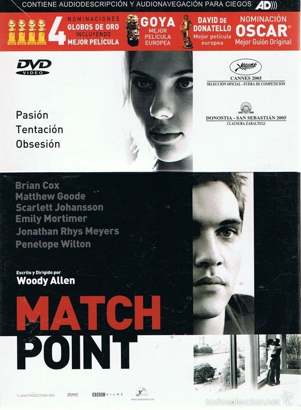 Cine: DVD MATCH POINT  BRIAN COX - Foto 1