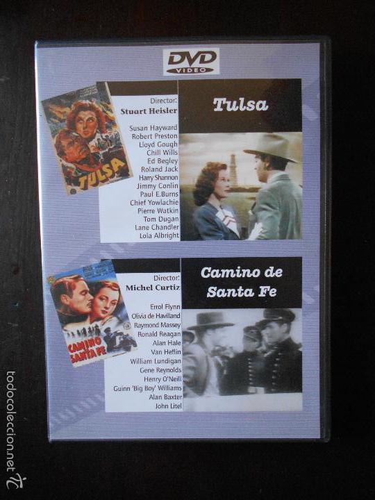 Cinema: DVD TULSA - CAMINO DE SANTA FE (2 PELICULAS EN 1 DVD) (6I)