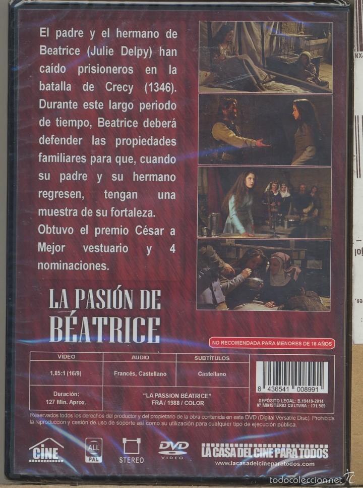 la pasion de beatrice dvd b. tavernier hizo Compra venta en