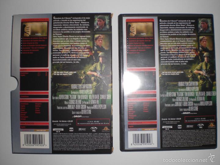 Cine: PLATOON. EDICION ESPECIAL. - Foto 3