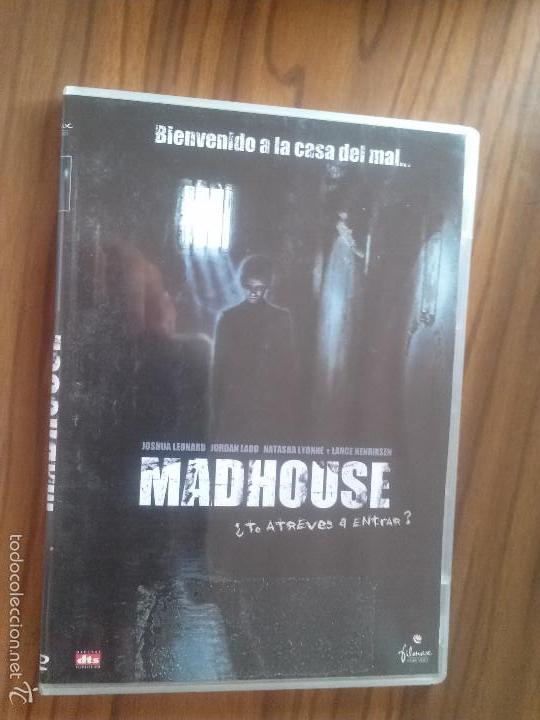 Kino: MADHOUSE. BIENVENIDO A LA CASA DEL MAL. &iquest;TE ATREVES A ENTRAR?. DVD EN BUEN ESTADO