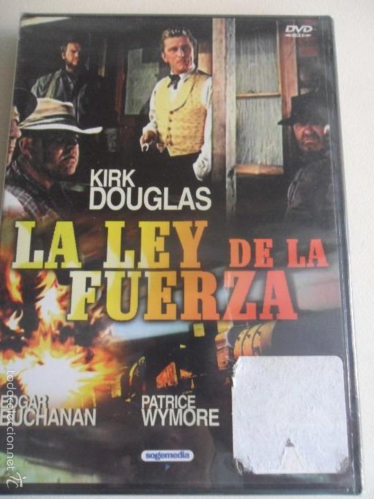 Cine: LA LEY DE LA FUERZA. DVD DE LA PELICULA DE KIRK DOUGLAS. NUEVO A ESTRENAR.