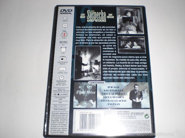 Cine: SOSPECHA. DVD - Foto 2