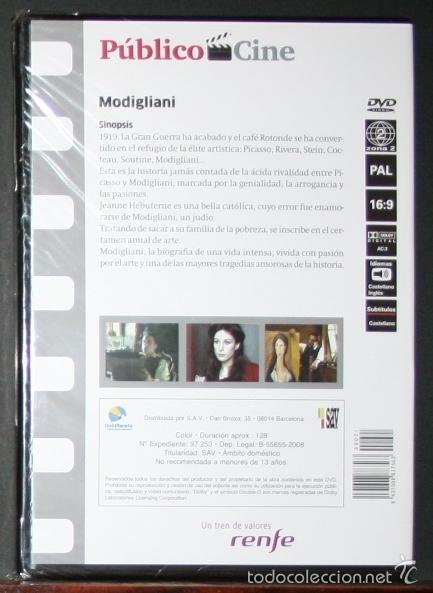Cine: DVD - MODIGLIANI - 2004 - DIR. MICK DAVIS - Foto 2