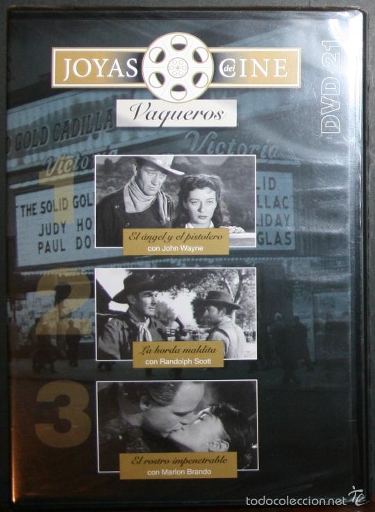 Cine: DVD - EL &Aacute;NGEL Y EL PISTOLERO / LA HORDA MALDITA / EL ROSTRO IMPENETRABLE