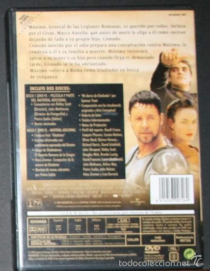 Cine: DVD - GLADIATOR - 2000 - DIR. RIDLEY SCOTT - Foto 4