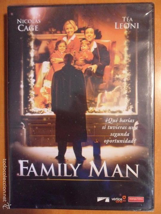 Kino: FAMILY MAN. DVD DE LA PELICULA DE NICOLAS CAGE. NUEVO A ESTRENAR.