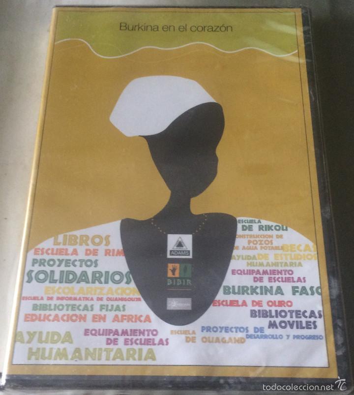 Cine: 'Burkina en el coraz&oacute;n'. DVD documental sobre las labores humanitarias en Burkina Faso. Precintado.