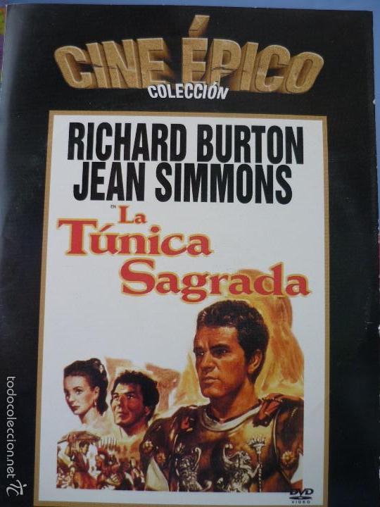 Cinema: 1DVD LA TUNICA SAGRADA. RICHARD BARTON.GASTOS DE ENVIO 1,50&euro; CORREOS ORDINARIO.
