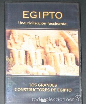 Cine: DVD - LOS GRANDES CONSTRUCTORES DE EGIPTO - EGIPTO UNA CIVILIZACI&Oacute;N FASCINANTE - TRACK MEDIA