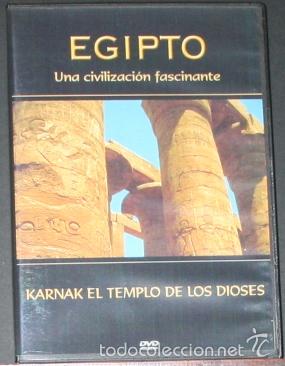 Cine: DVD - KARNAK EL TEMPLO DE LOS DIOSES - EGIPTO UNA CIVILIZACI&Oacute;N FASCINANTE - TRACK MEDIA