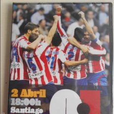 Cine: REAL MADRID 0 - SPORTING DE GIJON 1. DVD. 2 DE ABRIL DE 2011, ESTADIO SANTIAGO BERNABEU. DVD NUEVO