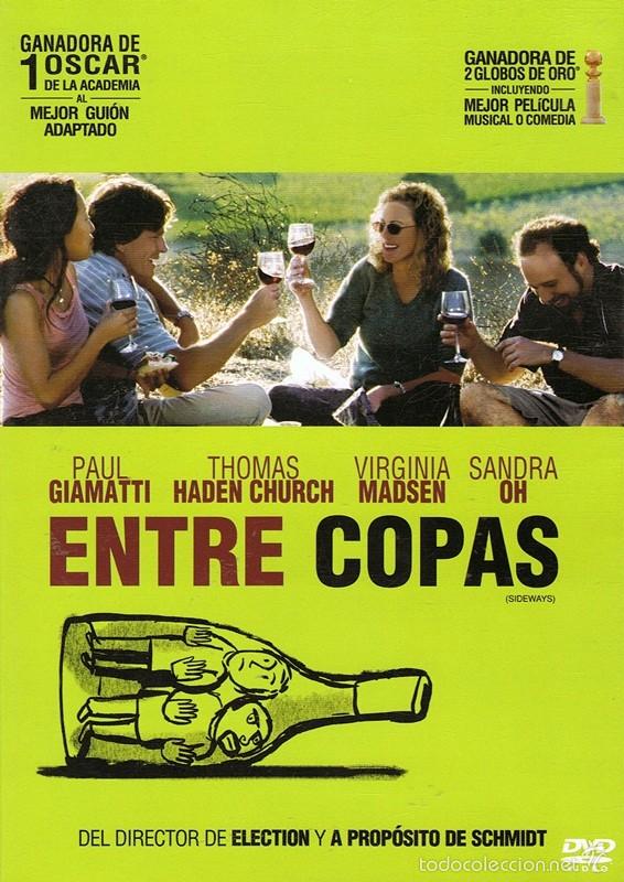 Cine: DVD ENTRE COPAS  SANDRA OH