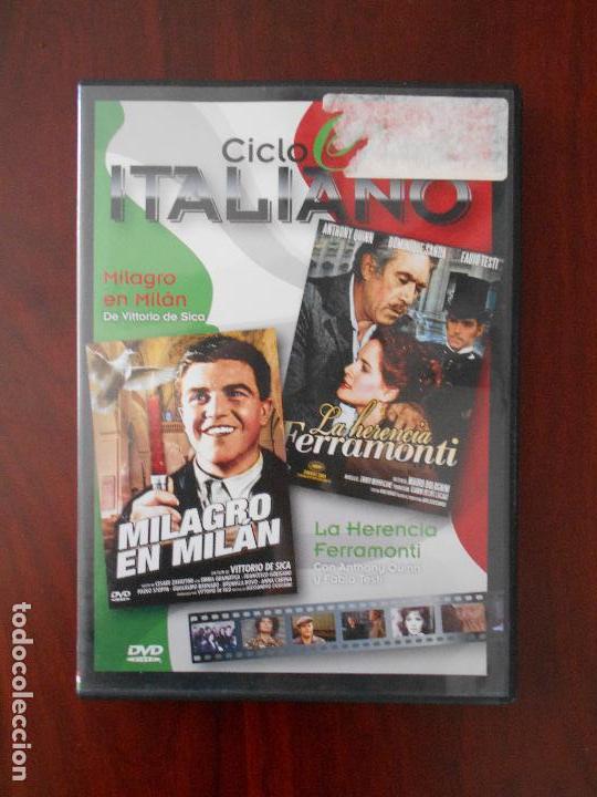 Cinema: DVD MILAGRO EN MILAN / LA HERENCIA FERRAMONTI (4O)