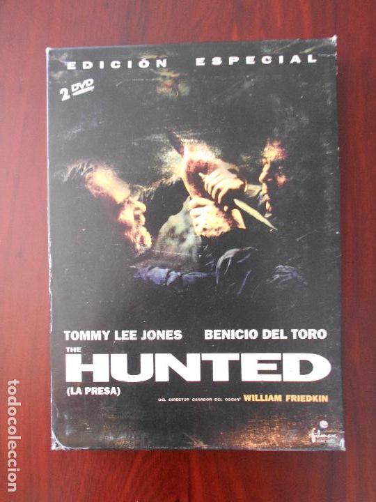 Cinema: DVD THE HUNTED (LA PRESA) - ED. ESPECIAL 2 DVD - INCLUYE LIBRETO Y POSTALES - LEER DESCRIPCION (5K)