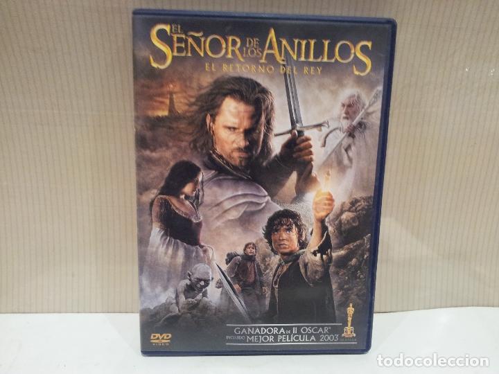 Cine: el se&ntilde;or de los anillos el retorno del rey en dvd buen estado
