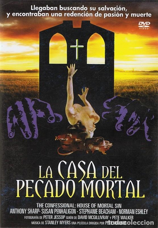Cine: DVD LA CASA DEL PECADO MORTAL  ANTHONY SHARP - Foto 1