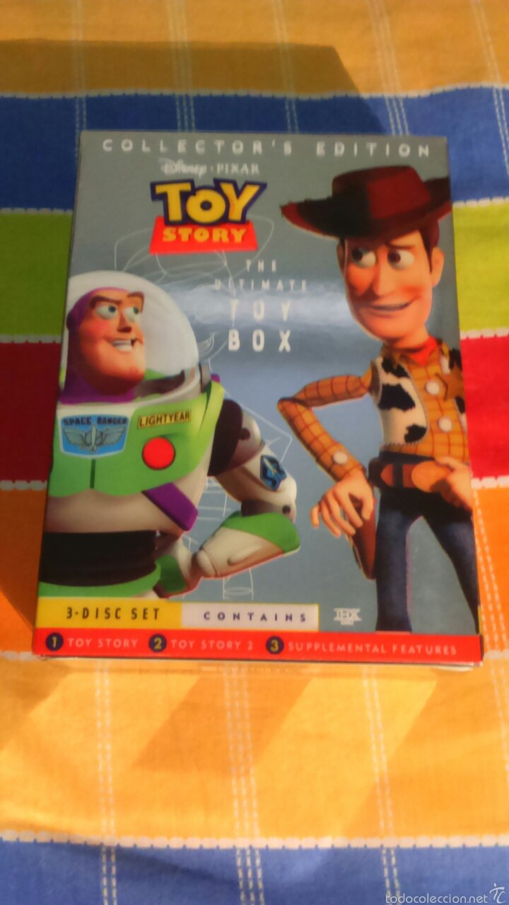 Dvd Toy Story Box Toy Story 1 2 Dvd Extras Sold Through Direct Sale