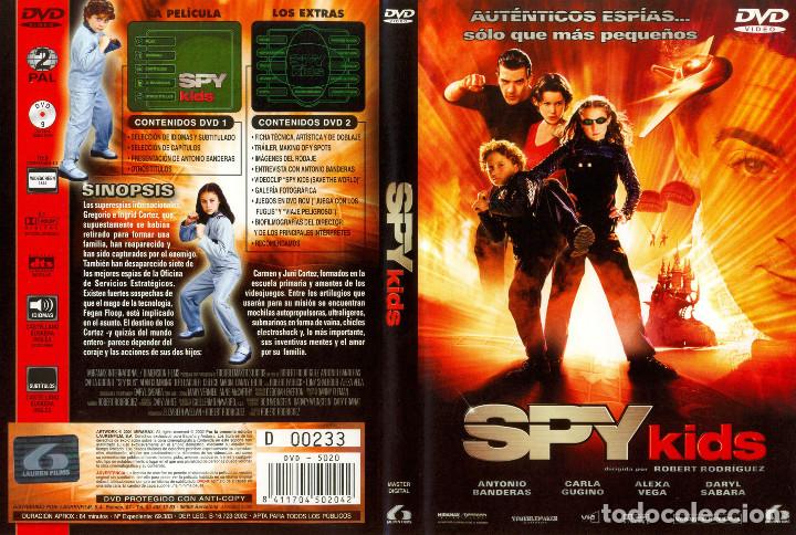 Cine: DVD ORIGINAL * SPY KIDS * (E. E. 2 DISCOS + FOLLETO). DESCATALOGADO. MUY RARO. NUEVO