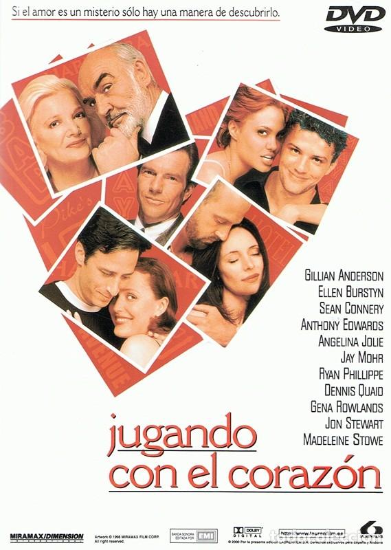Cine: DVD JUGANDO CON EL CORAZ&Oacute;N  SEAN CONNERY - Foto 1