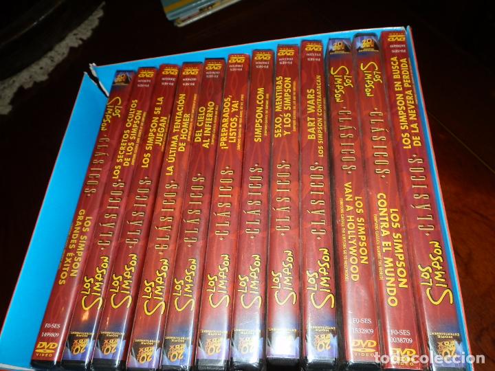 Cine: LOS SIMPSON. CLASICOS.- 14 DVD. NUEVOS PRECINTADOS DE 4 CAPITULOS