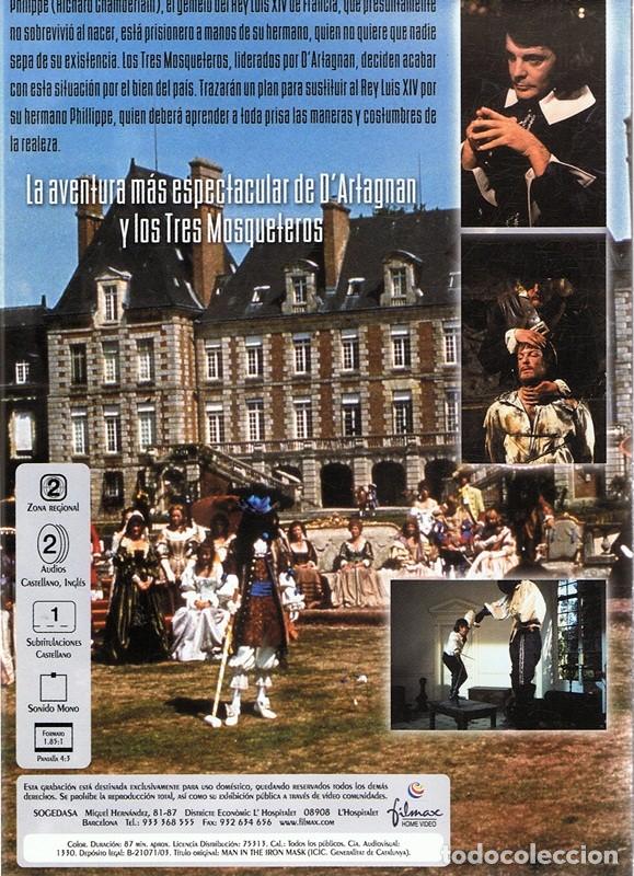 Cine: DVD LA M&Aacute;SCARA DE HIERRO - Foto 2