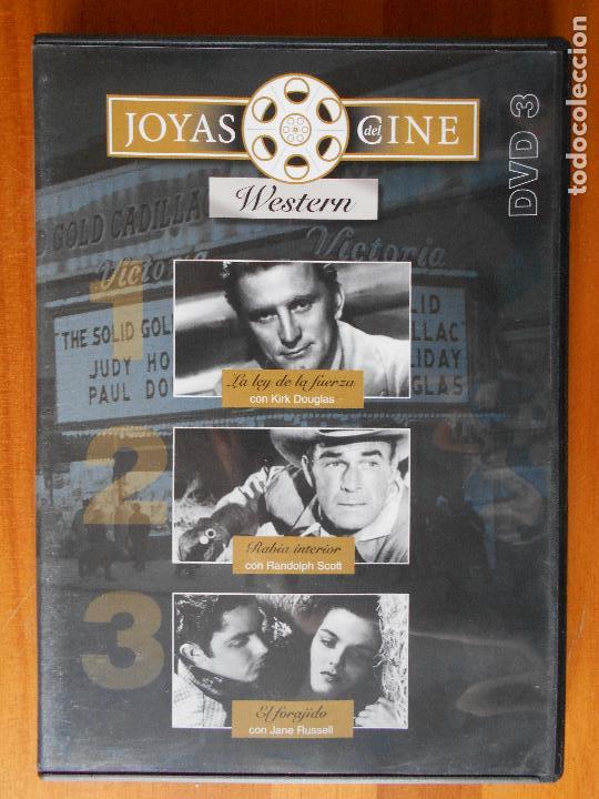 Cinema: DVD LA LEY DE LA FUERZA / RABIA INTERIOR / EL FORAJIDO (H4)