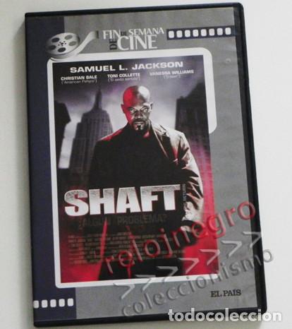 Kino: SHAFT DVD PEL&Iacute;CULA SUSPENSE ACCI&Oacute;N SAMUEL L JACKSON CHRISTIAN BALE COLLETTE WRIGHT WILLIAMS POLIC&Iacute;A