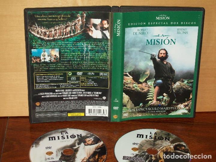 Cine: LA  MISION  -  ROBERT  DE  NIRO-JEREMY  IRONS-DIRIGIDA  POR  ROLAND JOFFE -  DOBLE DVD ESPECIAL