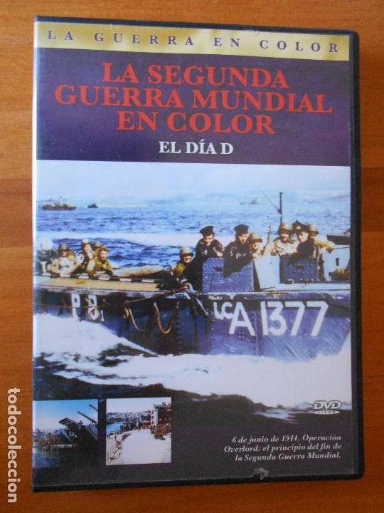 Cine: DVD LA SEGUNDA GUERRA MUNDIAL EN COLOR - EL DIA D - LEER DESCRIPCION (F4)