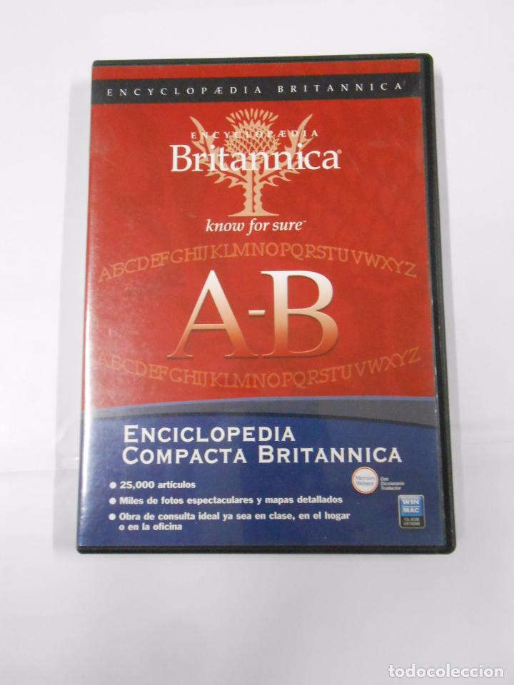 Cine: ENCICLOPEDIA BRITANNICA. A-B. KNOW FOR SURE. TDKV5