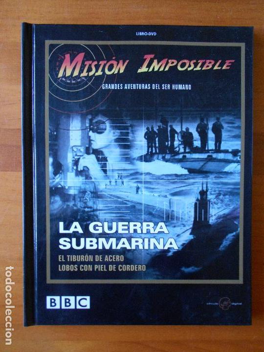 Cine: DVD + LIBRO - MISION IMPOSIBLE - LA GUERRA SUBMARINA - LEER DESCRIPION (G5)