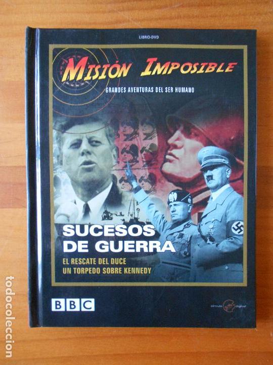Cine: DVD + LIBRO - MISION IMPOSIBLE - SUCESOS DE GUERRA - LEER DESCRIPION (G5)