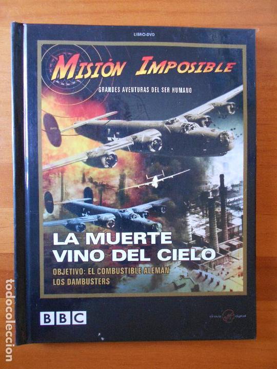 Cine: DVD + LIBRO - MISION IMPOSIBLE - LA MUERTE VINO DEL CIELO - LEER DESCRIPCION (L5)