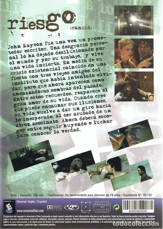 Cine: DVD RIESGO  (RANCID) - Foto 2